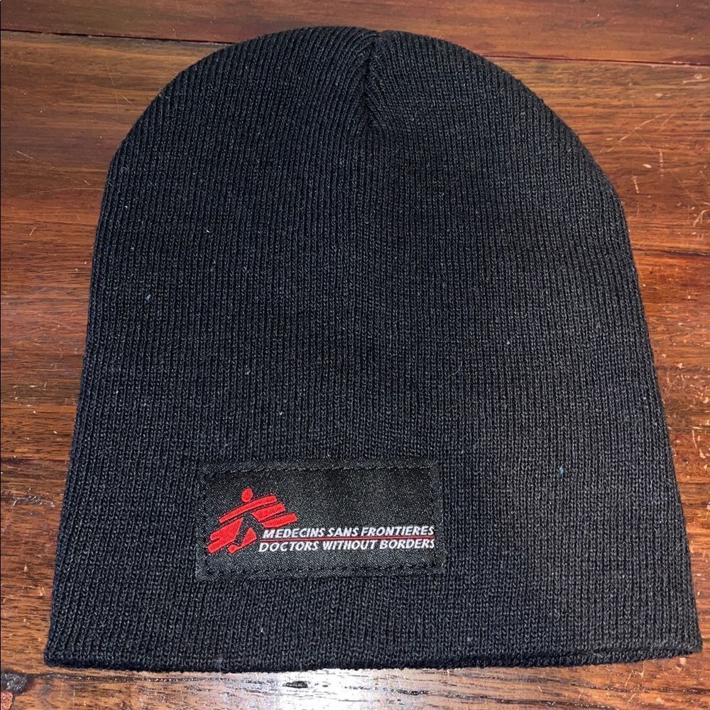 Black Work unisex kids Ski Snowboard Doctors w/o Boarders Winter Beanie Cap Hat